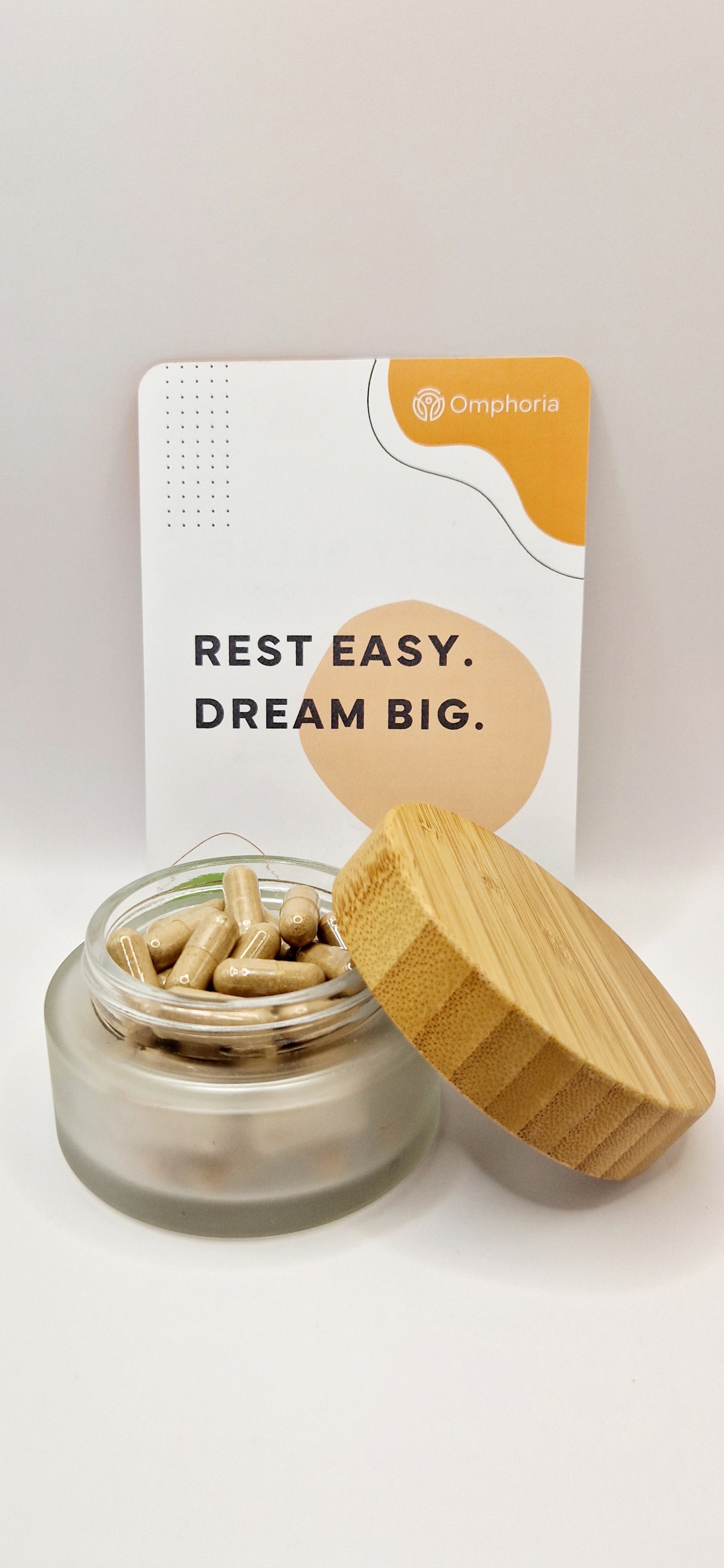 Beauty Sleep reishi medicinal mushroom supplement, flyer